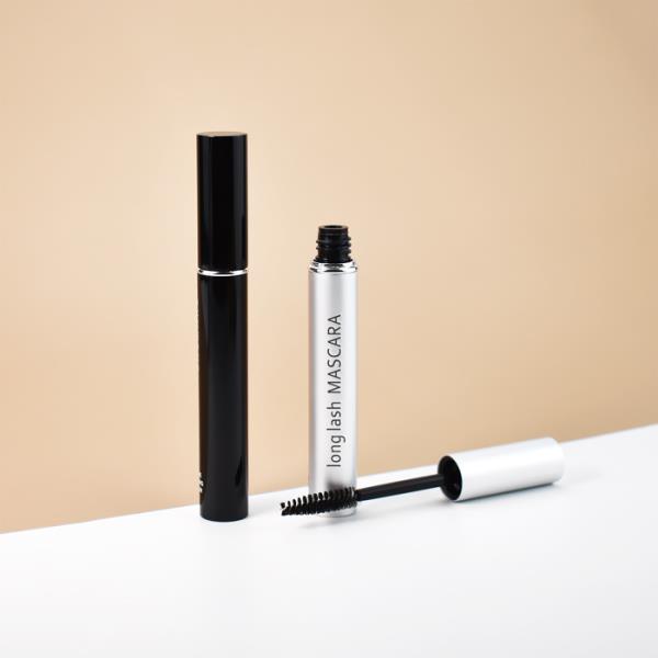 MCC-A1560 - 5ml Aluminum Mascara Tube with Silver Shoulder